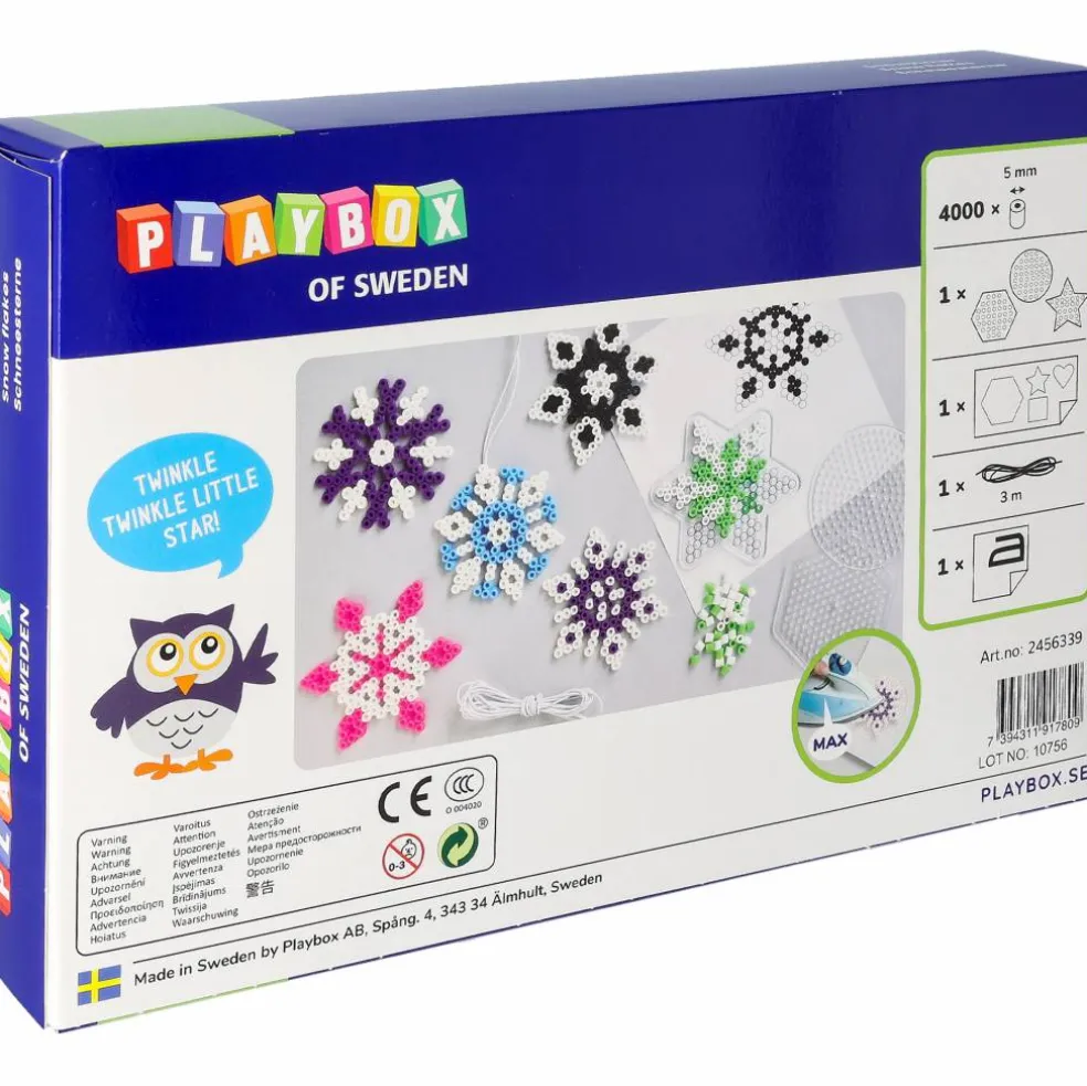 Rörpärlset Snöflingor