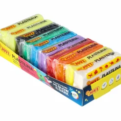 Set plastilina 10x50 g fluorescent