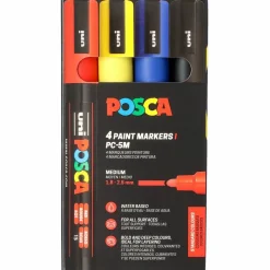 Set Posca Marker PC5, basfärger