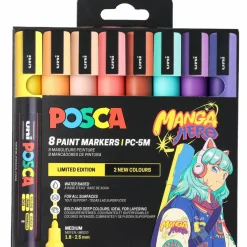 Set Posca PC5 Manga