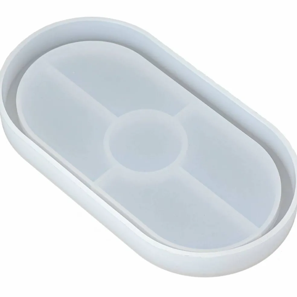Silikonform oval