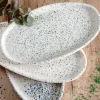 Silikonform oval bricka