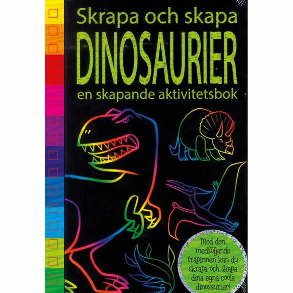 Skrapa och skapa - Dinosaurier