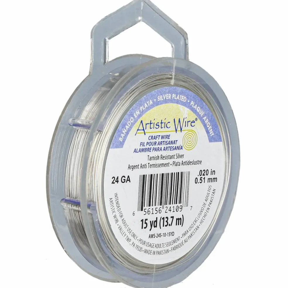 Smyckestråd, silver