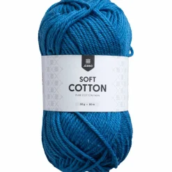 Soft Cotton bomullsgarn, blå