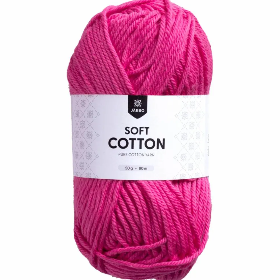 Soft Cotton bomullsgarn, cerise