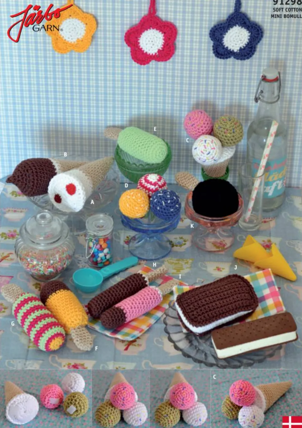 Soft Cotton bomullsgarn, pastellturkos