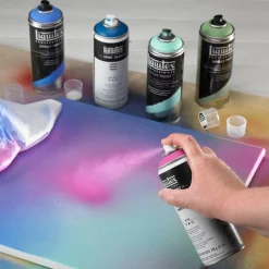 Sprayfärg Liquitex, cadmium red hue