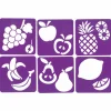 Stencil Frukt