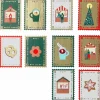 Stickers Julfrimärke