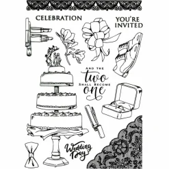 Stämplar Wedding day