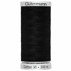 Sytråd Cotton 30, svart
