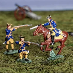 Tenngjutform, trumslagare och fanbärare