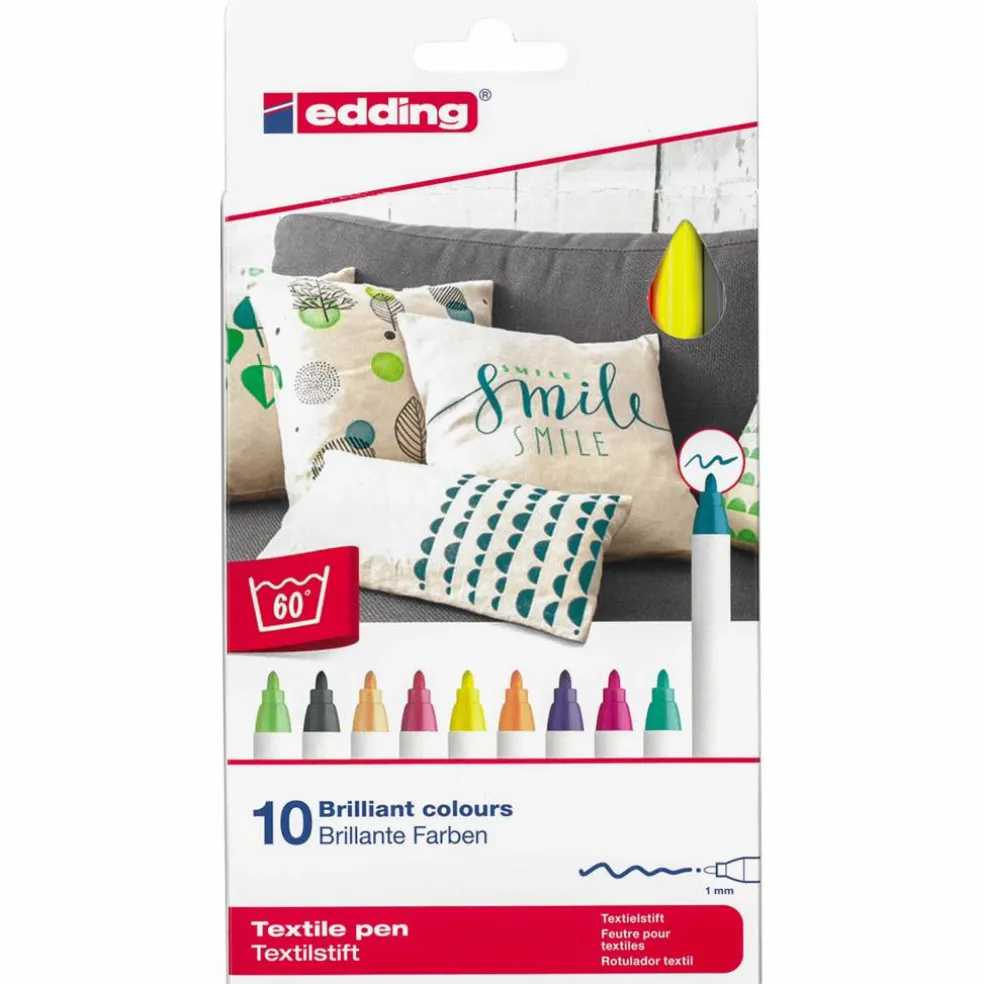 Textilmarker Edding 4600, basic