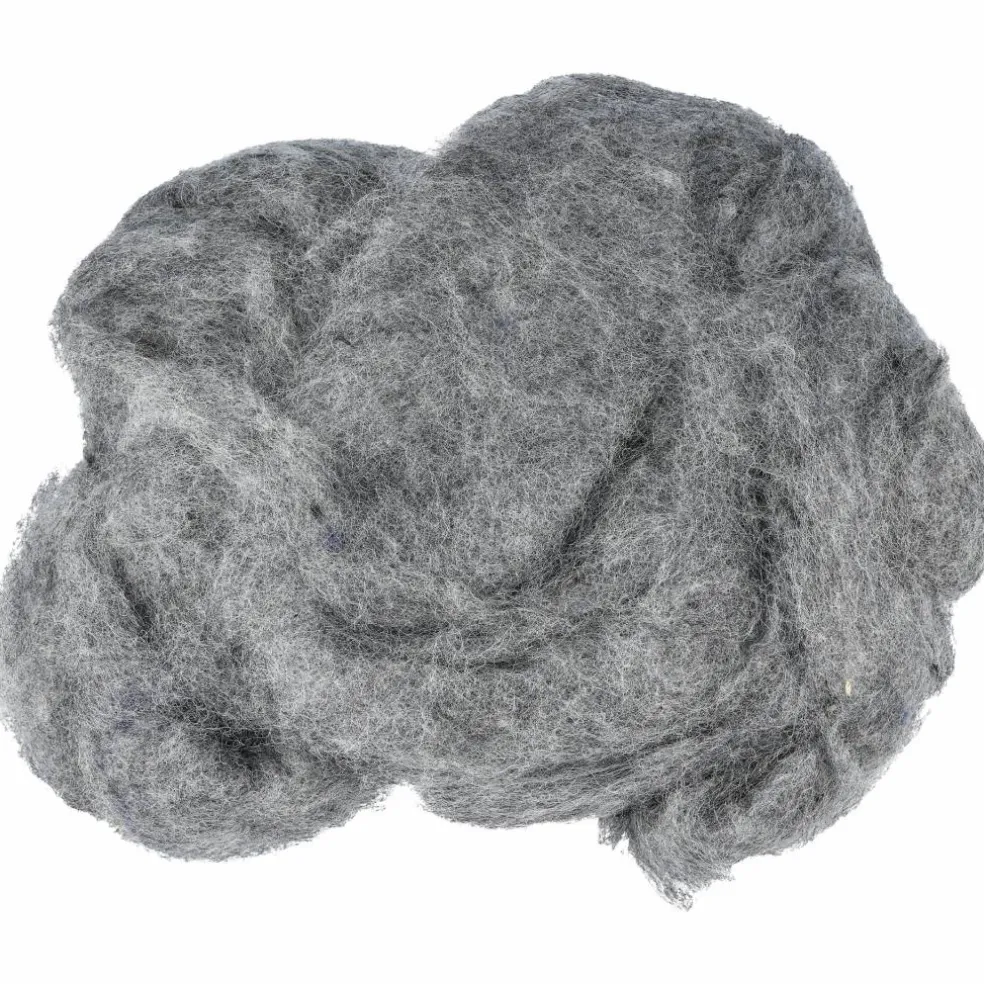Tovull filtning 50g, ljusbrun