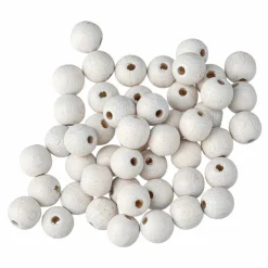 Träpärla 8 mm, brun