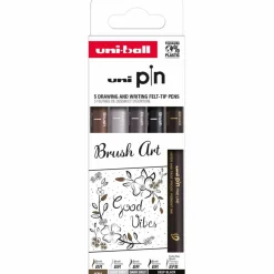 Uni Pin brush art set