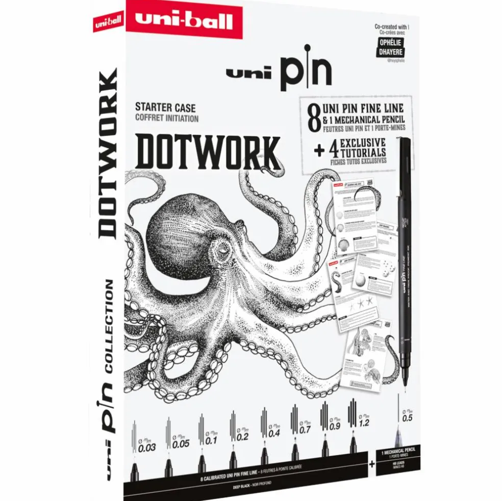 Uni Pin Dotwork set