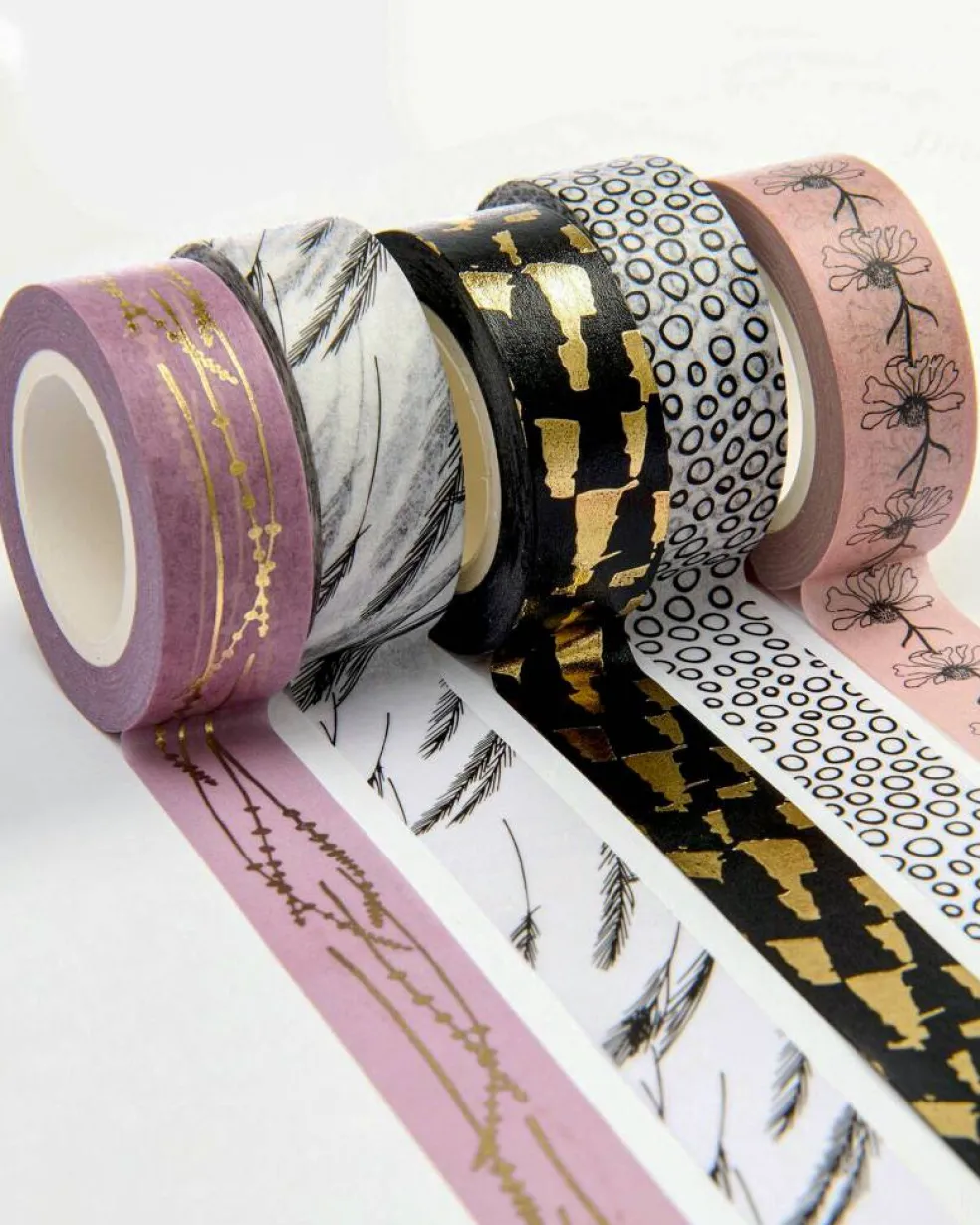Washi tape set in the meadow