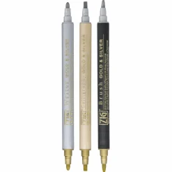 Zig Twin tip gold and silver 3-set